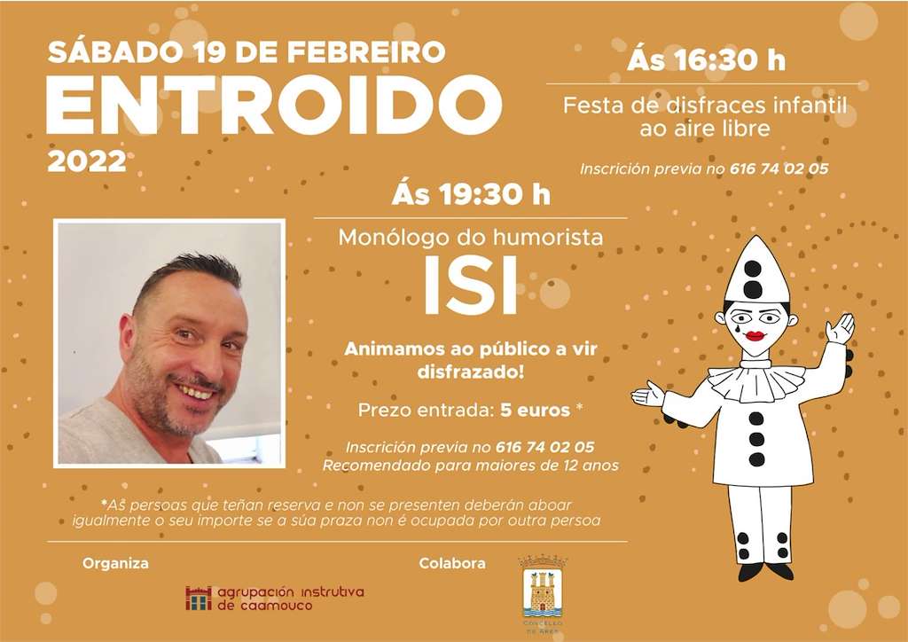 Entroido de Caamouco en Ares