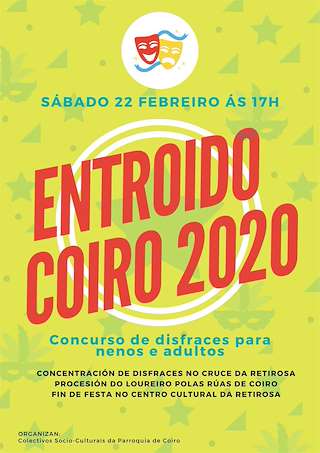 Fechas, información, programa, cartel, imágenes, mapa y ubicación de Entroido de Coiro  en  Cangas