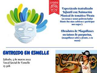 Fechas, información, programa, cartel, imágenes, mapa y ubicación de Entroido de Esmelle  en  Ferrol