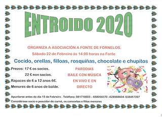 Fechas, información, programa, cartel, imágenes, mapa y ubicación de Entroido de Fornelos  en  Zas