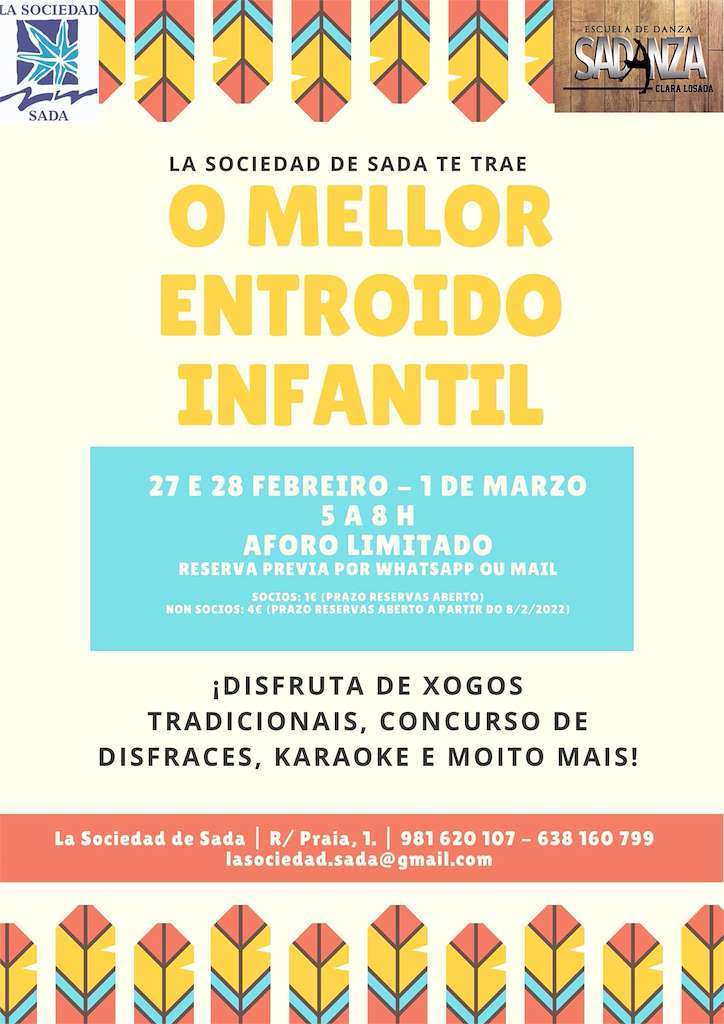 Entroido de la Sociedad Recreativa, Cultural y Deportiva en Sada