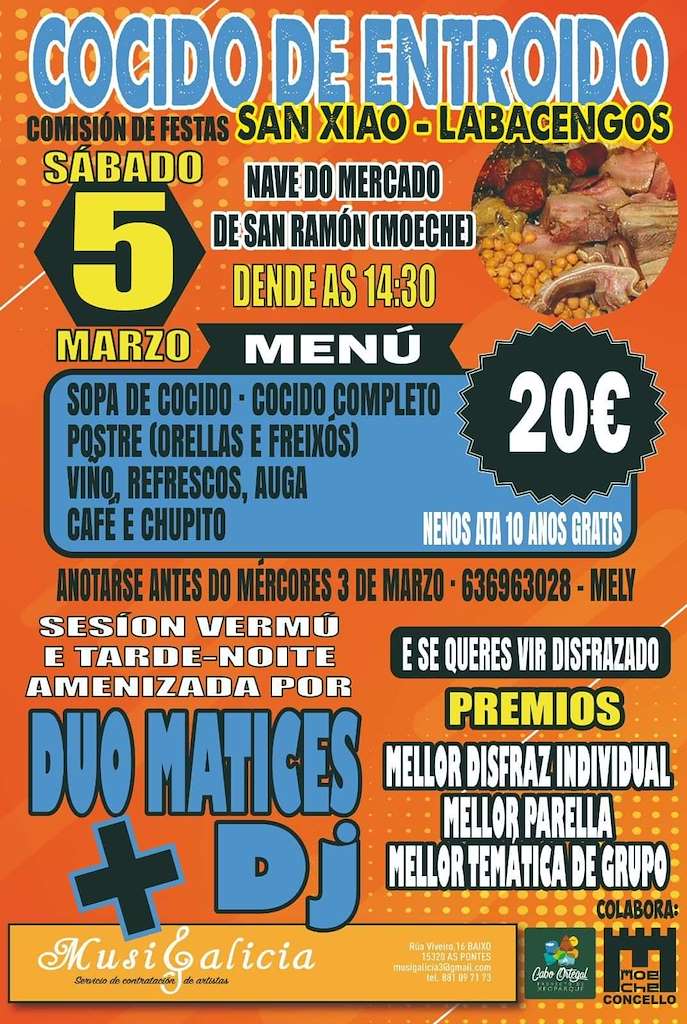 Entroido de Labacengos  en Moeche