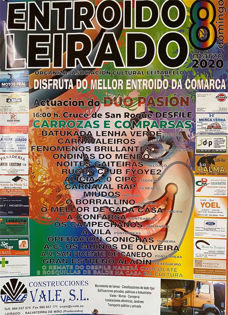 Entroido de Leirado  en Salvaterra do Miño