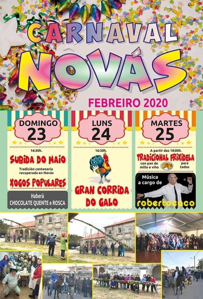 Entroido de Novás en O Rosal
