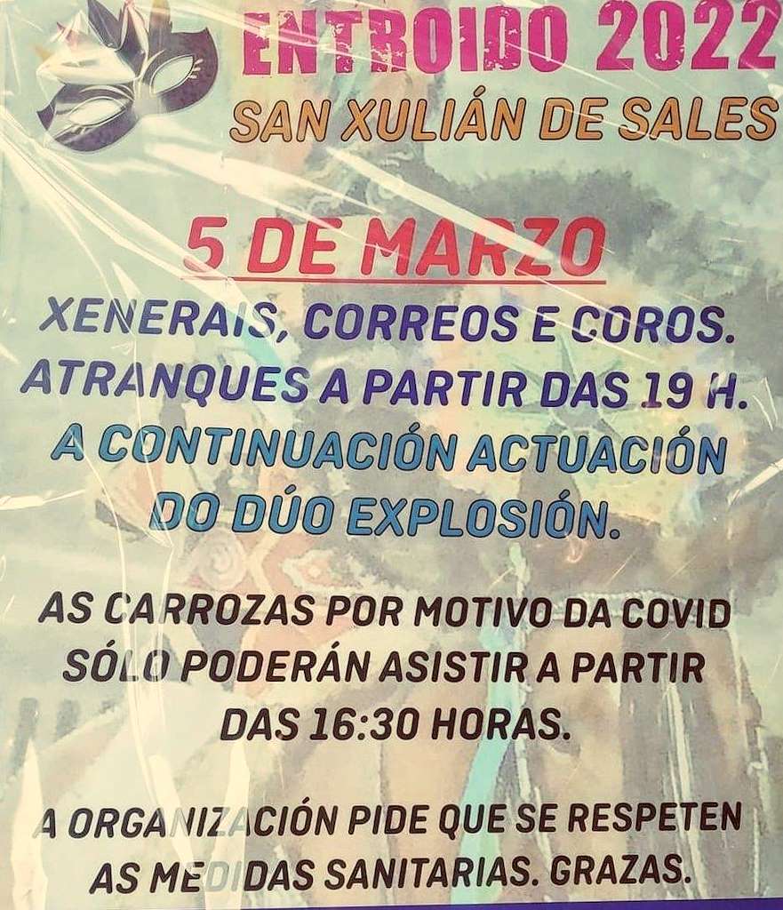 Entroido de San Xulián de Sales en Vedra