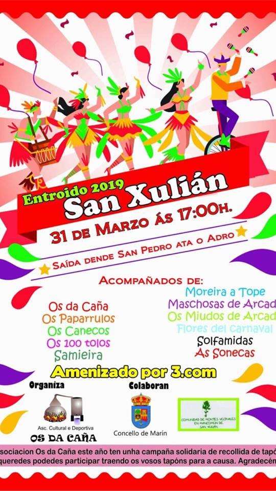 Entroido de San Xulián en Marín