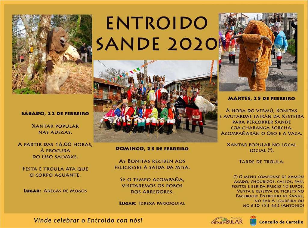 Entroido de Sande en Cartelle
