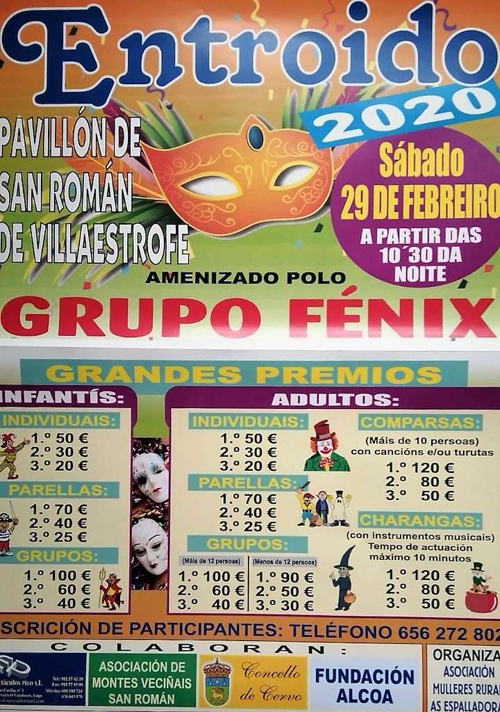 Entroido de Villaestrofe en Cervo
