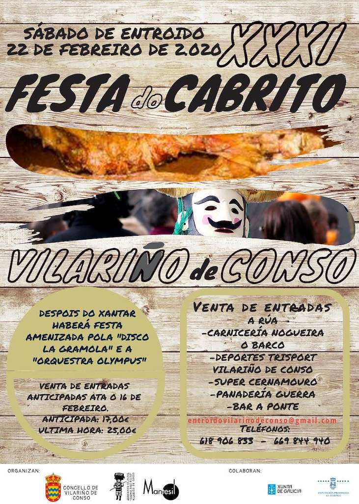 Entroido - XXXV Festa do Cabrito en Vilariño de Conso