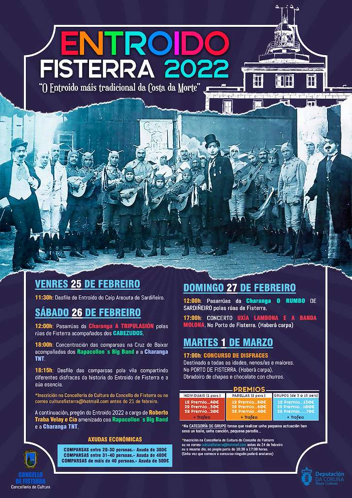 Entroido en Fisterra