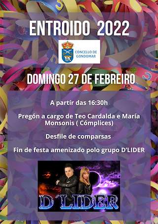 Fechas, información, programa, cartel, imágenes, mapa y ubicación de Entroido  en  Gondomar