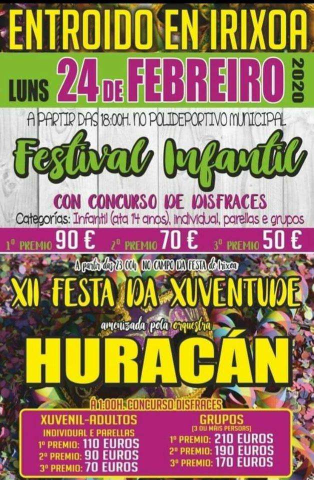 Entroido en Irixoa