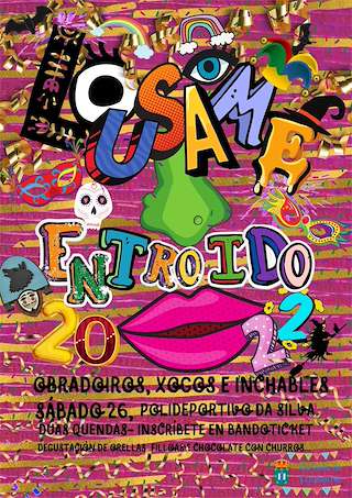 Fechas, información, programa, cartel, imágenes, mapa y ubicación de Entroido  en  Lousame
