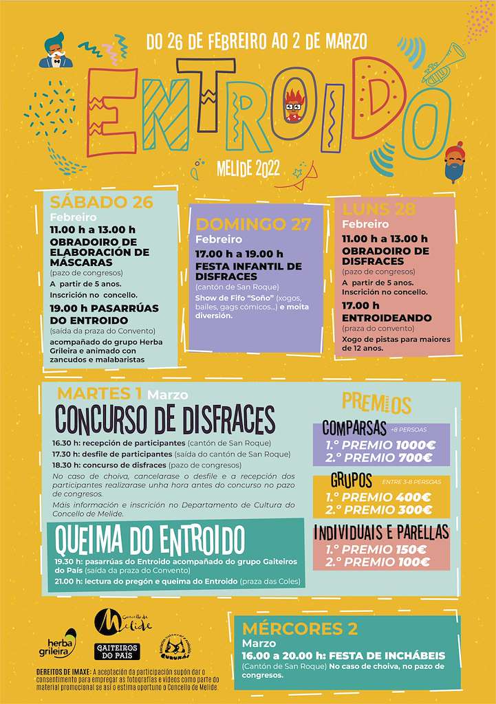 Entroido en Melide