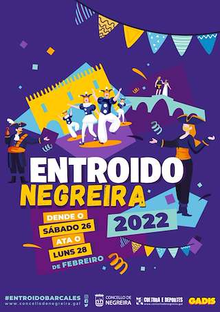 Fechas, información, programa, cartel, imágenes, mapa y ubicación de Entroido  en  Negreira
