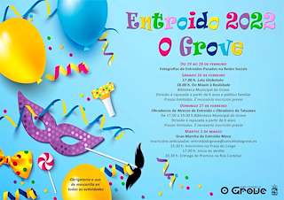 Fechas, información, programa, cartel, imágenes, mapa y ubicación de Entroido  en  O Grove