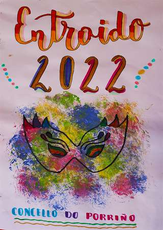 Fechas, información, programa, cartel, imágenes, mapa y ubicación de Entroido  en  O Porriño