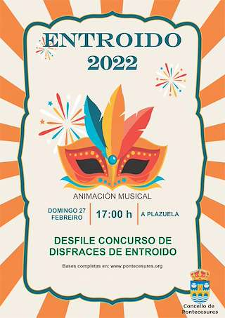 Fechas, información, programa, cartel, imágenes, mapa y ubicación de Entroido  en  Pontecesures