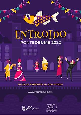 Fechas, información, programa, cartel, imágenes, mapa y ubicación de Entroido  en  Pontedeume