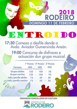 Fechas, información, programa, cartel, imágenes, mapa y ubicación de Entroido  en  Rodeiro