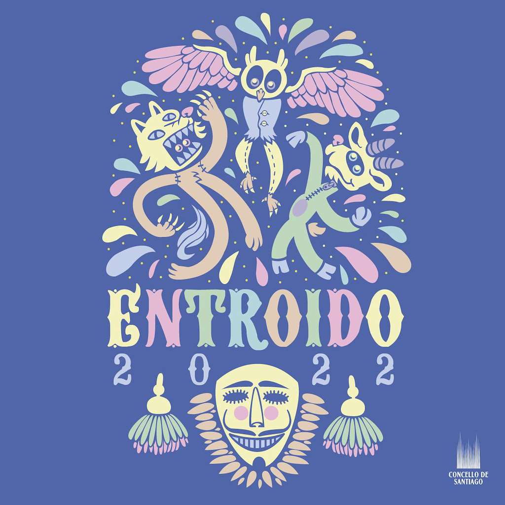 Entroido en Santiago de Compostela