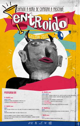Fechas, información, programa, cartel, imágenes, mapa y ubicación de Entroido  en  Silleda