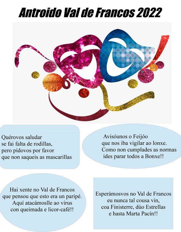 Entroido Val de Francos en Castro de Rei
