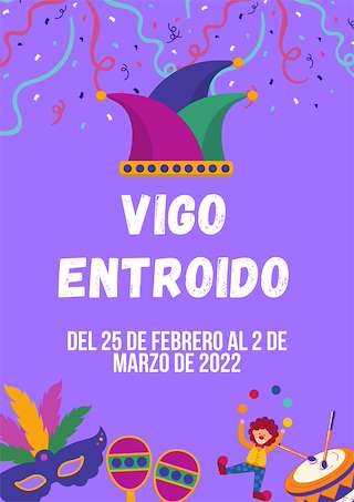 Fechas, información, programa, cartel, imágenes, mapa y ubicación de Entroido  en  Vigo