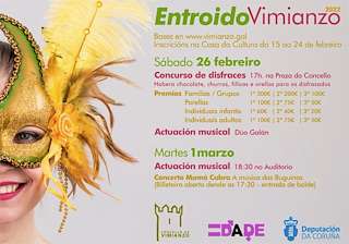 Fechas, información, programa, cartel, imágenes, mapa y ubicación de Entroido  en  Vimianzo