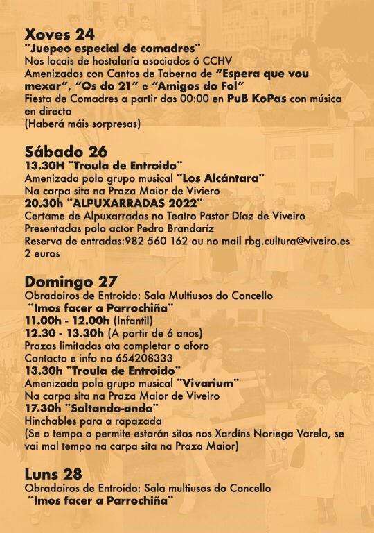 Entroido en Viveiro