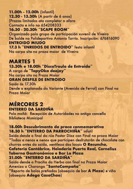 Entroido en Viveiro
