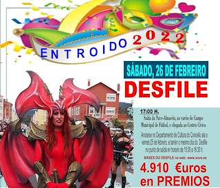 Fechas, información, programa, cartel, imágenes, mapa y ubicación de Entroido  en  Xove