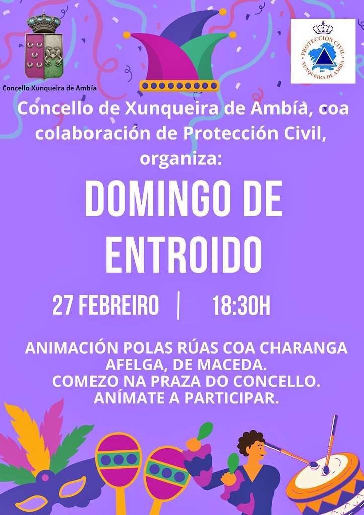 Entroido en Xunqueira de Ambía