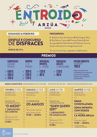 Entroido en Arzúa