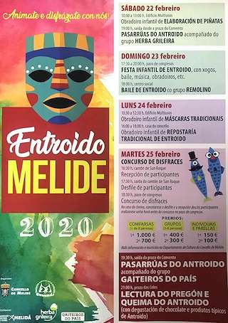 Entroido en Melide