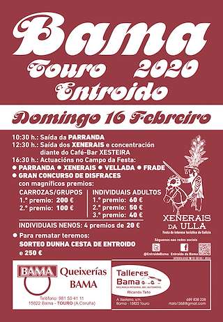 Entroido de Fonte Díaz en Touro