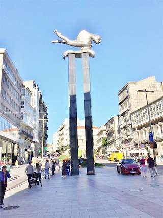 Escultura "O Sireno"