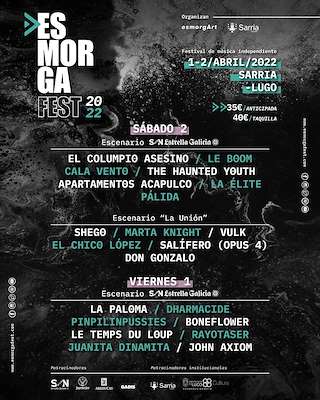 Fechas, información, programa, cartel, imágenes, mapa y ubicación de Esmorga Fest  en  Sarria