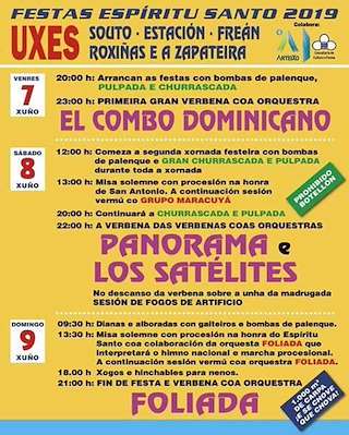 Fechas, información, programa, cartel, imágenes, mapa y ubicación de Espíritu Santo  en  Arteixo