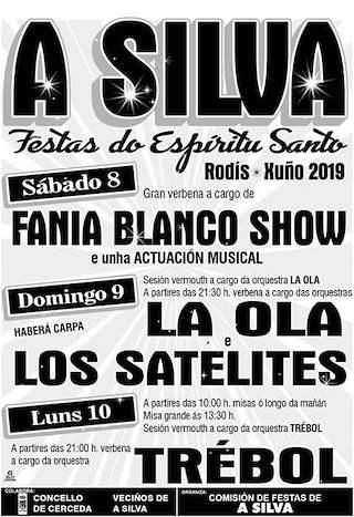 Fechas, información, programa, cartel, imágenes, mapa y ubicación de Espíritu Santo de A Silva  en  Cerceda