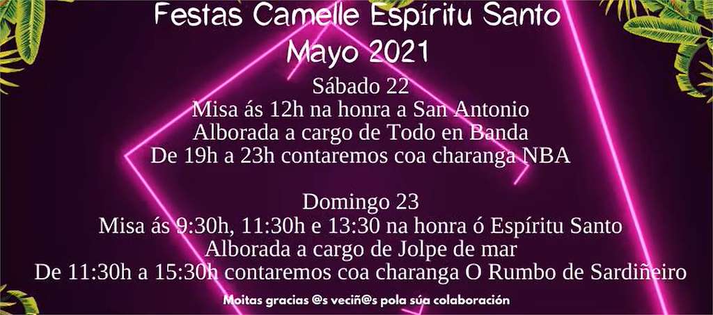 Espíritu Santo de Camelle en Camariñas