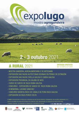 Fechas, información, programa, cartel, imágenes, mapa y ubicación de Expolugo - Mostra Agrogandeira A Rural