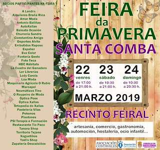 XIII Feira da Primavera en Santa Comba