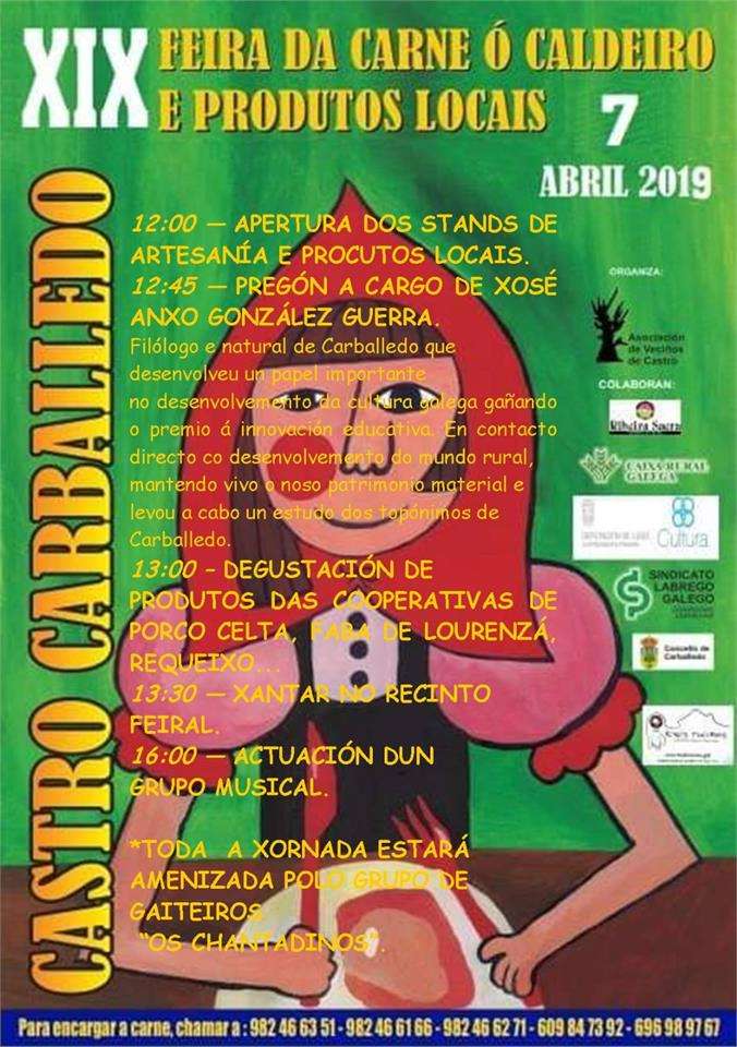XXI Feira da Carne ó Caldeiro e Produtos Locais en Carballedo