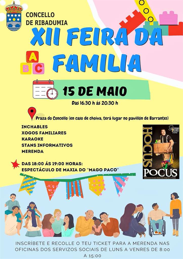 XIV Feira da Familia  en Ribadumia