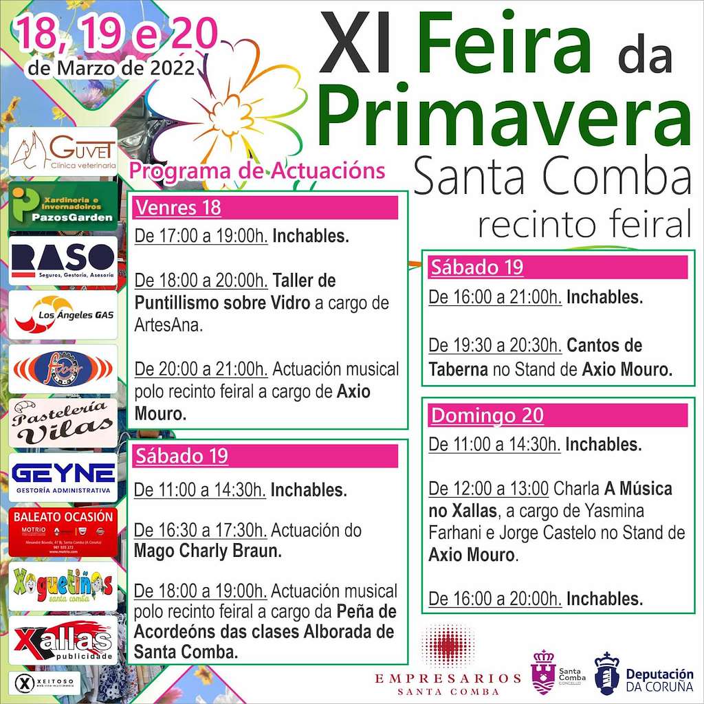 XIII Feira da Primavera en Santa Comba