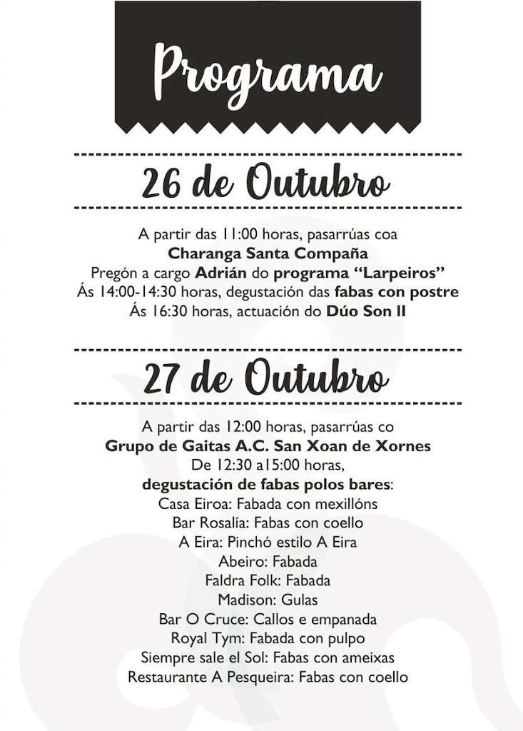 XXXI Feira das Fabas en Ponteceso