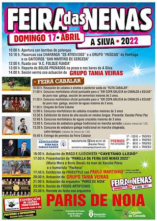 Fechas, información, programa, cartel, imágenes, mapa y ubicación de Feira das Nenas de A Silva  en  Cerceda