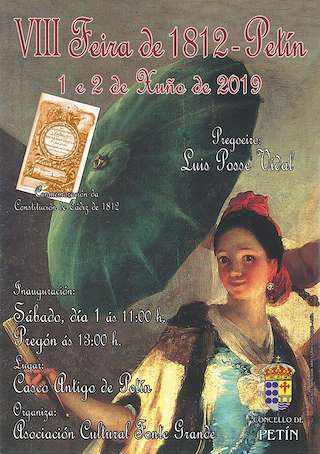 Fechas, información, programa, cartel, imágenes, mapa y ubicación de Feira de 1812 (2024)  en  Petín