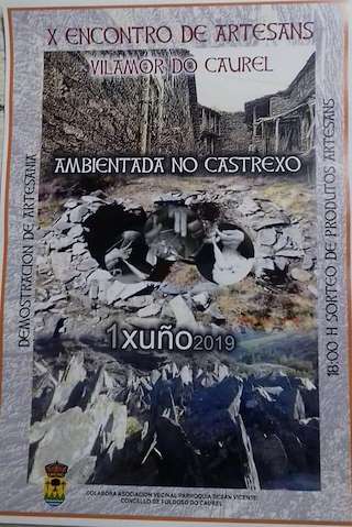 Fechas, información, programa, cartel, imágenes, mapa y ubicación de XII Feira de Artesanía de Vilamor do Caurel  en  Folgoso do Courel